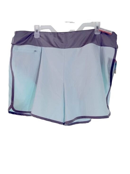 Hang Ten Pants - Hang Ten tennis shorts, with liner, Mint green w/gray, Zip pocket, SZ XXL, NWT